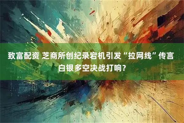 致富配资 芝商所创纪录宕机引发“拉网线”传言 白银多空决战打响？